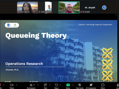 Global Classroom: BSD2143 Operational Research with Lecturers from Department of Statistics, Institut Teknologi Sepuluh Nopember (ITS), Indonesia
